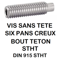 VIS A SIX PANS CREUX  ( BTR / ALLEN )